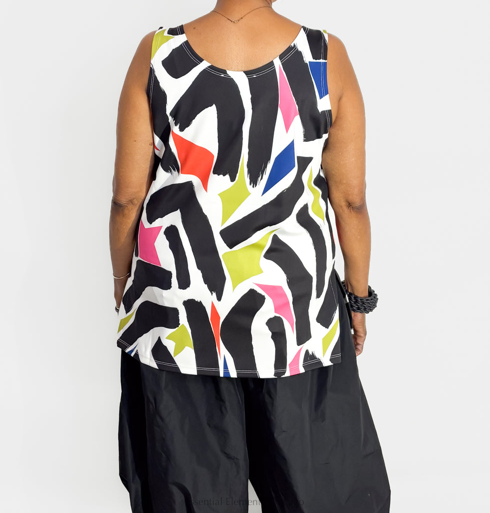 Kozan Tara Tank, Geometric - Essential Elements Chicago