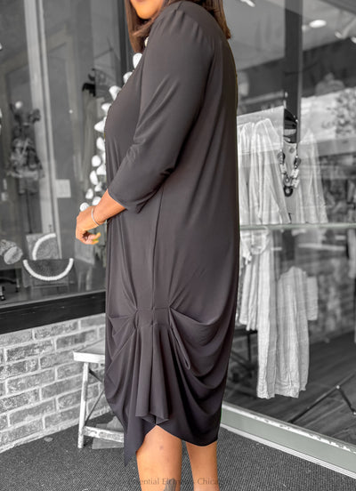 Kozan Tiara Dress, Black - Essential Elements Chicago