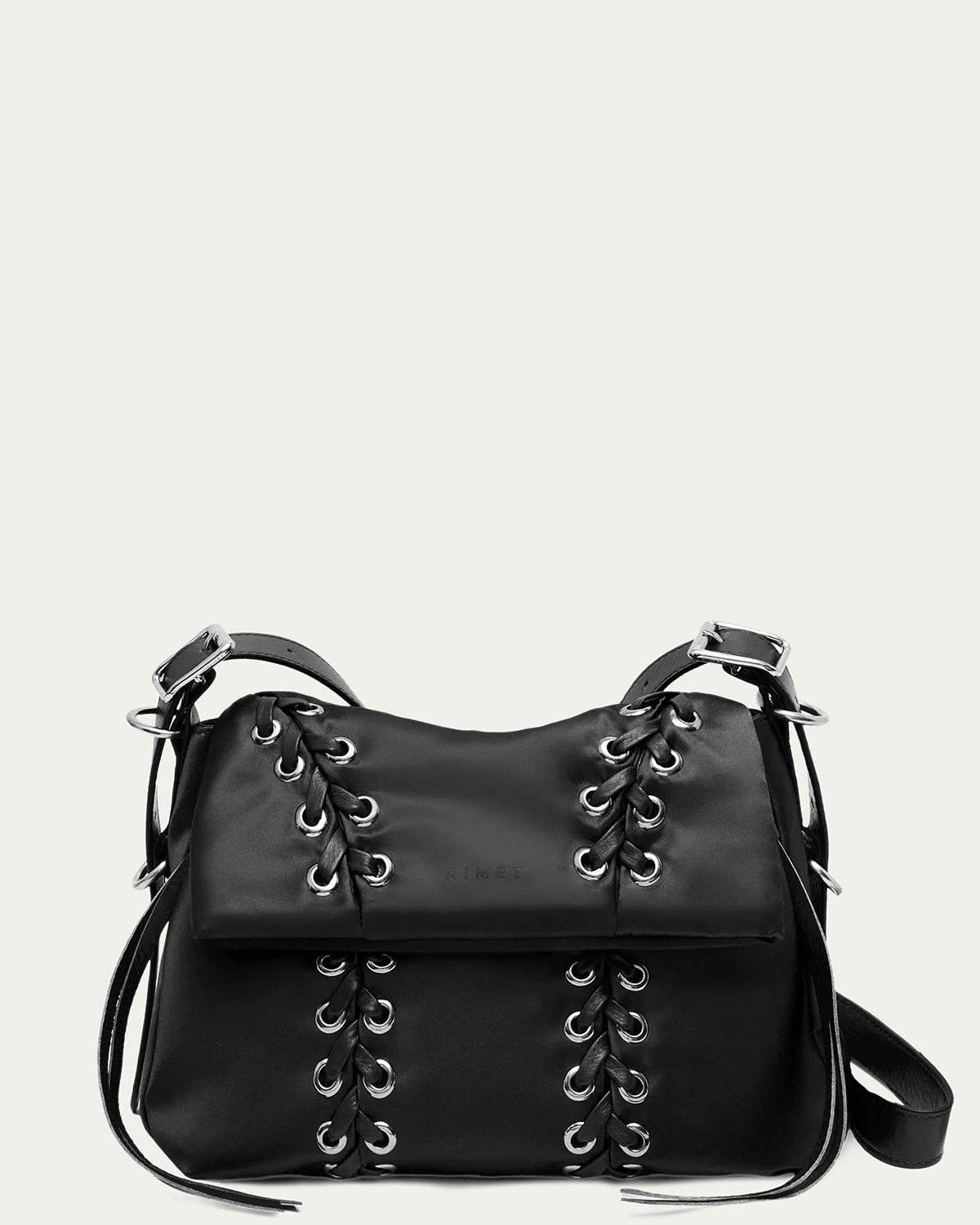 Aimee Lace Up Crossbody