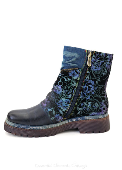 L'artiste Avrilrose Denim Boot - Essential Elements Chicago