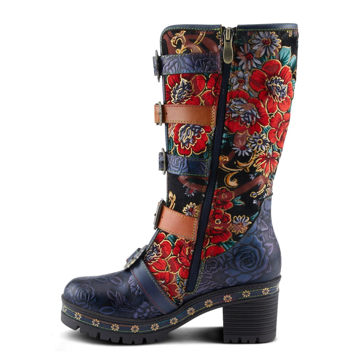 L'Artiste Brazen Boots, Navy - Essential Elements Chicago