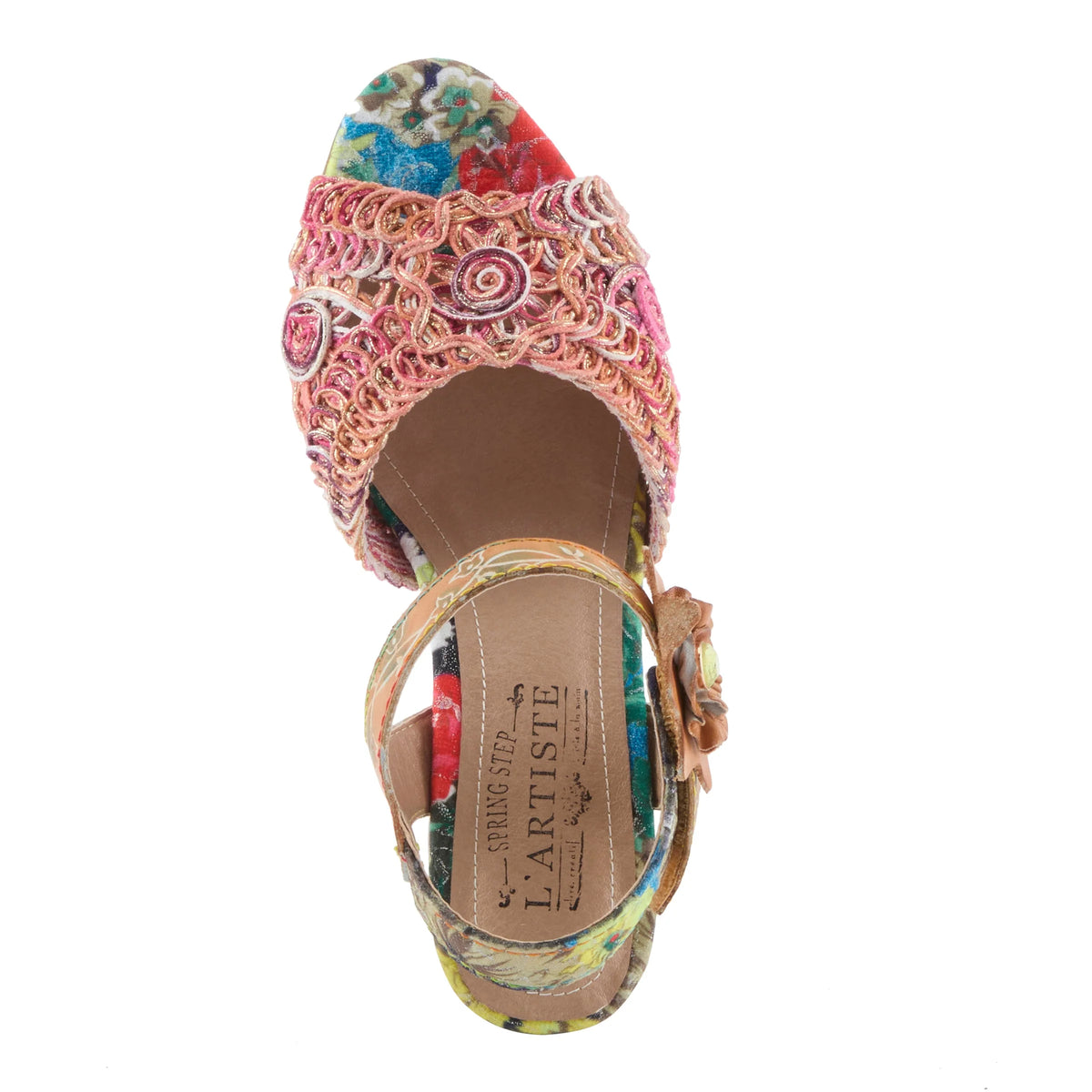 L'Artiste Cosmopleze Sandal, Camel - Essential Elements Chicago