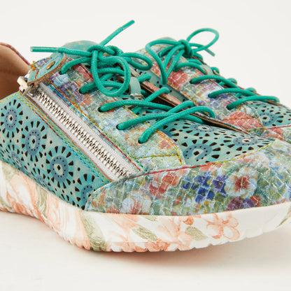 L'Artiste Jazzie Sneaker, Turquoise - Essential Elements Chicago