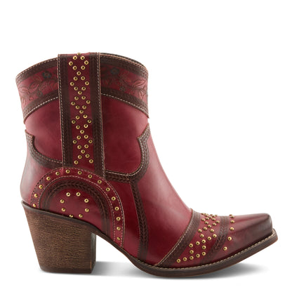 L'Artiste Saddle Up Boots - Red - Essential Elements Chicago