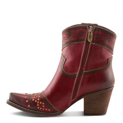 L'Artiste Saddle Up Boots - Red - Essential Elements Chicago