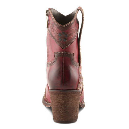 L'Artiste Saddle Up Boots - Red - Essential Elements Chicago