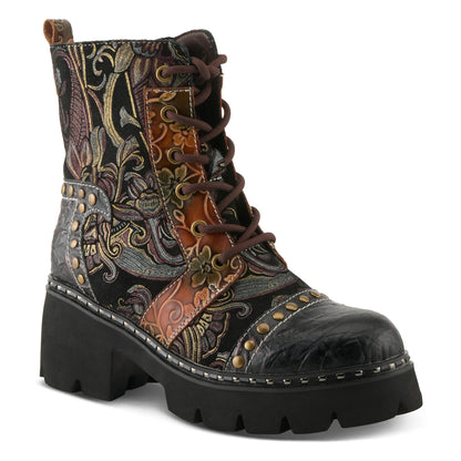 L'Artiste Severity Boots, Brown - Essential Elements Chicago