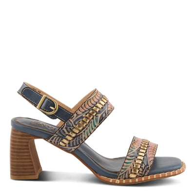 L'Artiste Starstud Sandal, Blue - Essential Elements Chicago