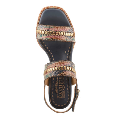 L'Artiste Starstud Sandal, Blue - Essential Elements Chicago