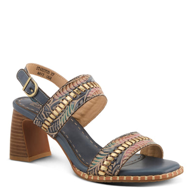L'Artiste Starstud Sandal, Blue - Essential Elements Chicago
