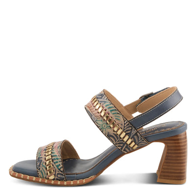 L'Artiste Starstud Sandal, Blue - Essential Elements Chicago