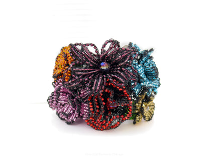 Lavish Multi Flower Bracelet - Essential Elements Chicago