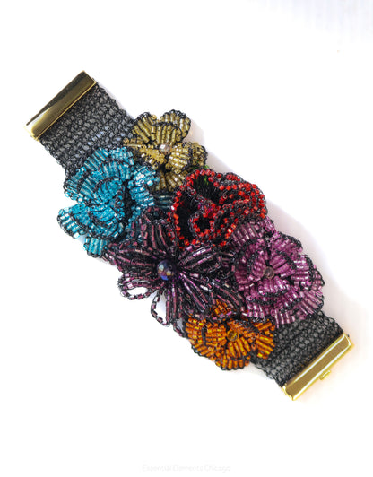 Lavish Multi Flower Bracelet - Essential Elements Chicago