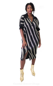 Line It Up Dress - Essential Elements Chicago