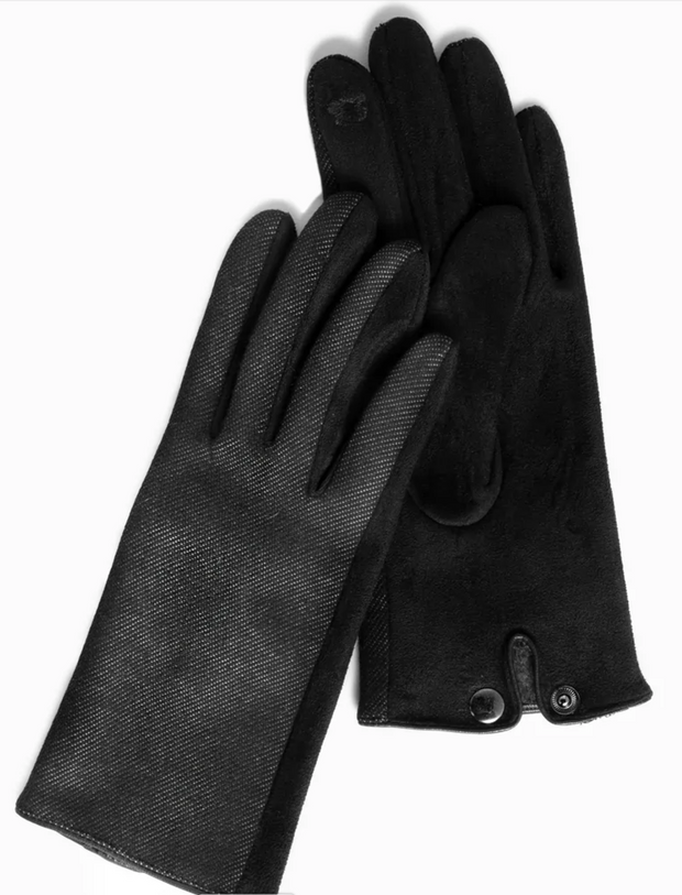 Look Denim & Suede Gloves - Essential Elements Chicago