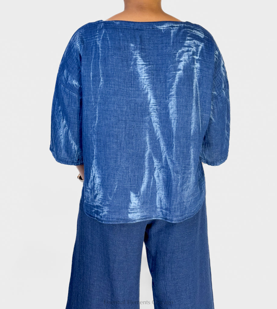 Luukaa Avery Top, Candy Sky - Essential Elements Chicago