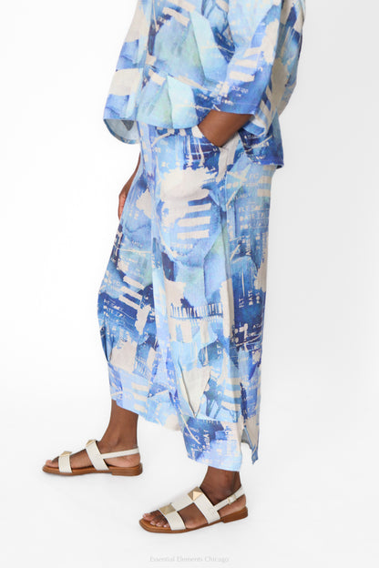 Luukaa Breeze Pant, Print - Essential Elements Chicago
