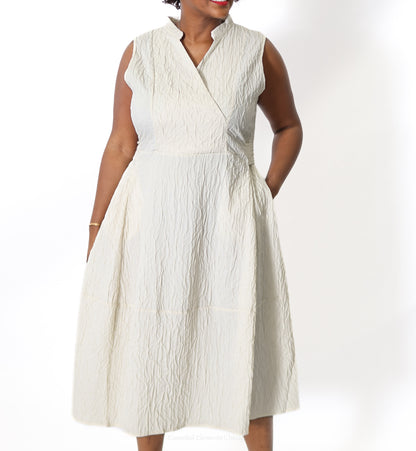 Luukaa Doodle Jacquard Dress - Essential Elements Chicago