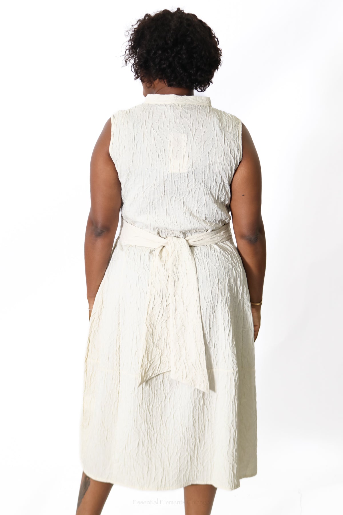 Luukaa Doodle Jacquard Dress - Essential Elements Chicago
