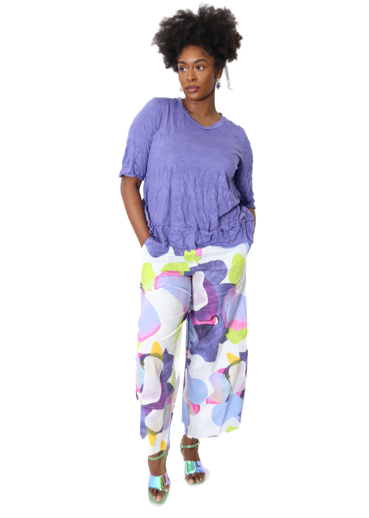 Luukaa Fusion Brushstroke Pant - Essential Elements Chicago