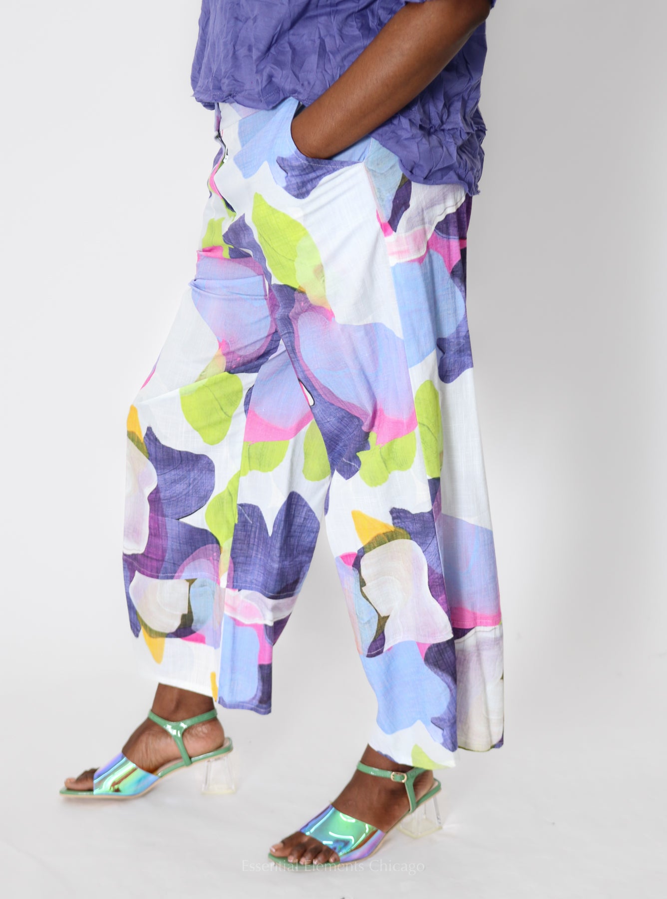 Luukaa Fusion Brushstroke Pant - Essential Elements Chicago