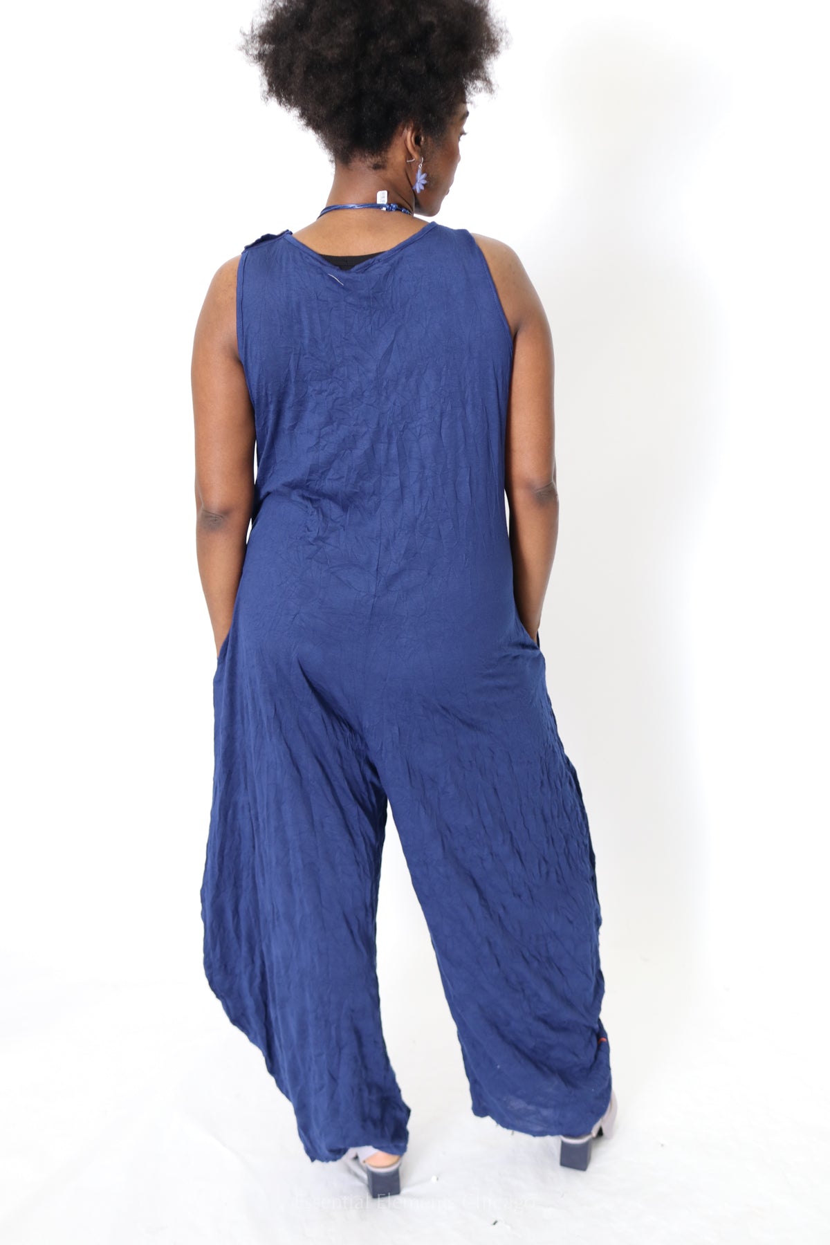 Luukaa Fusion Jumpsuit, Navy - Essential Elements Chicago