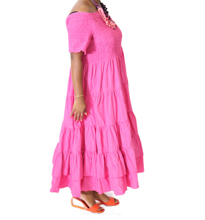 Luukaa Glow Off Shoulder Dress - Essential Elements Chicago