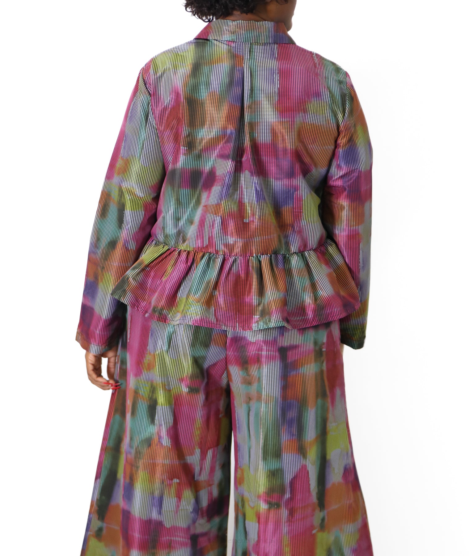 Luukaa Glow Peplum Jacket - Essential Elements Chicago
