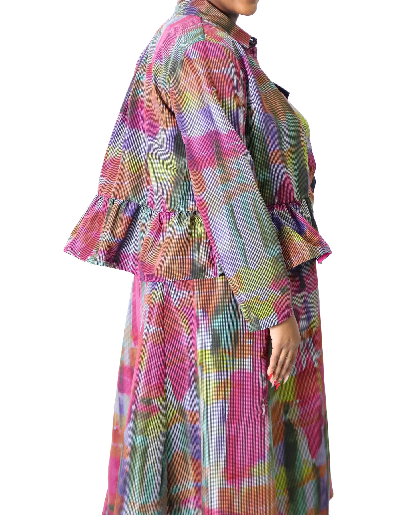Luukaa Glow Peplum Jacket - Essential Elements Chicago