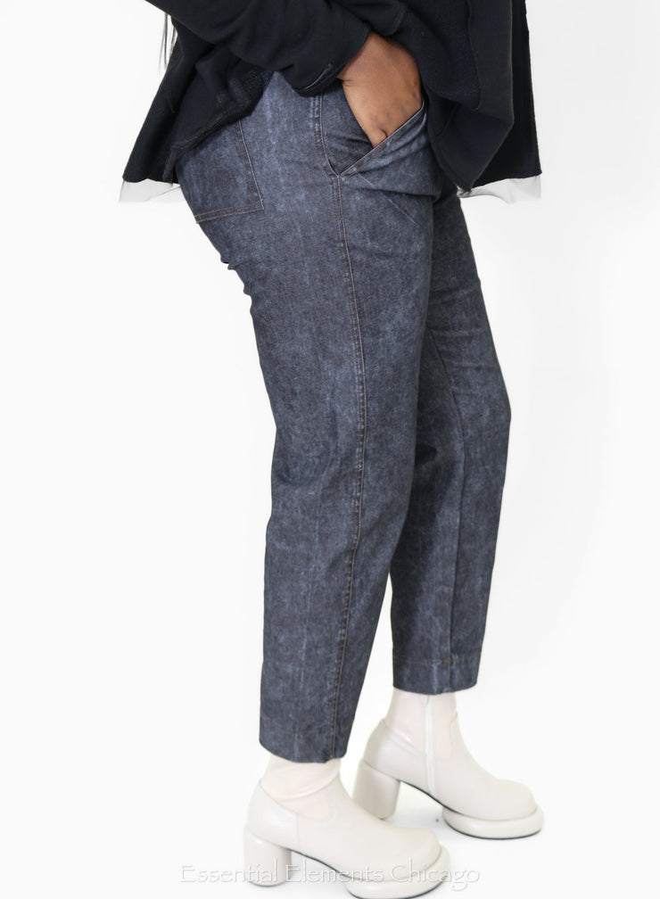 Luukaa Illusion Denim Pant - Essential Elements Chicago