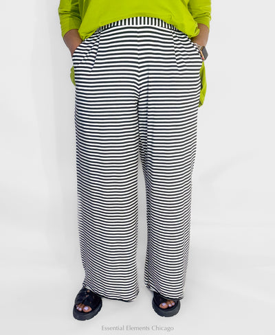 Luukaa Kaelith Striped Jersey Pant - Essential Elements Chicago
