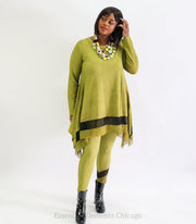 Luukaa Love Tunic, Pistachio - Essential Elements Chicago
