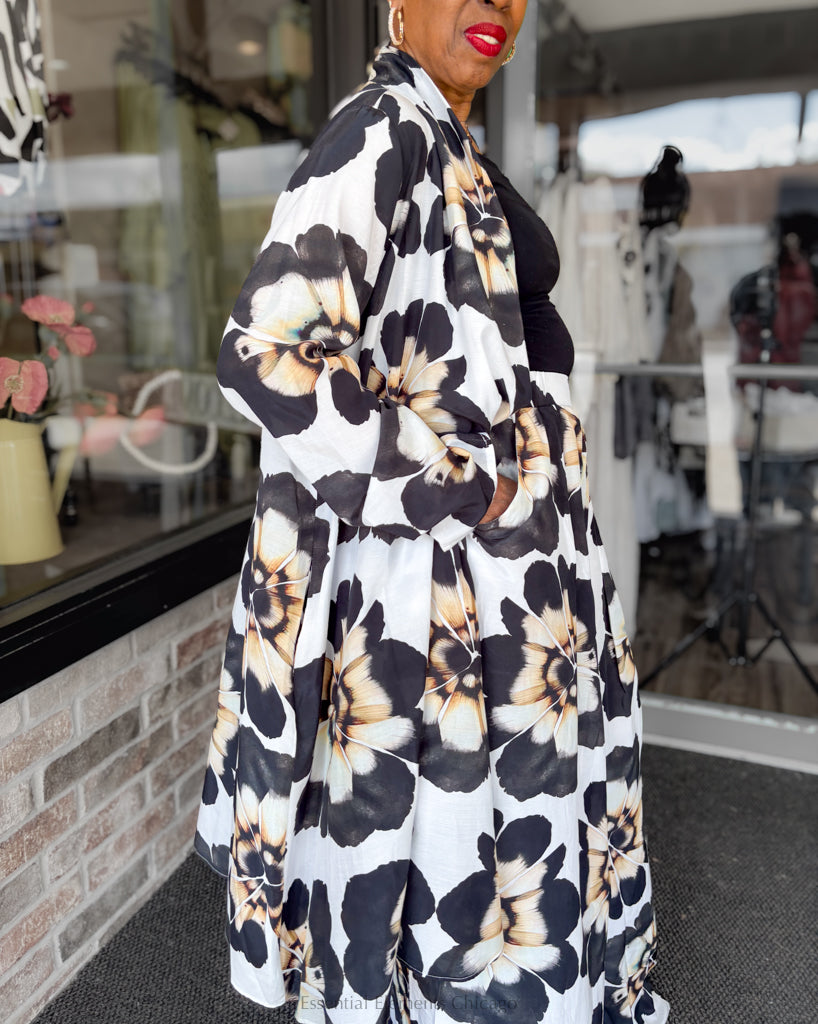 Luukaa Meliora Floral Jacket - Essential Elements Chicago