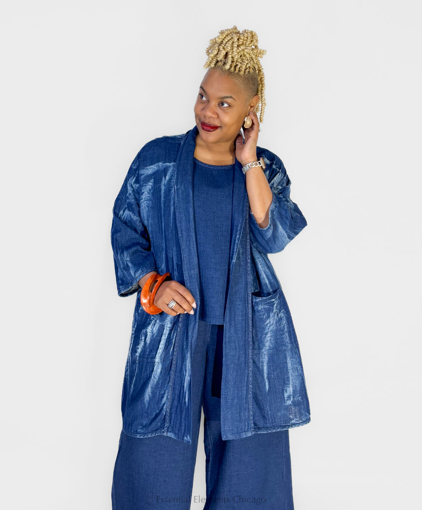 Luukaa Monroe Jacket, Sky Candy - Essential Elements Chicago