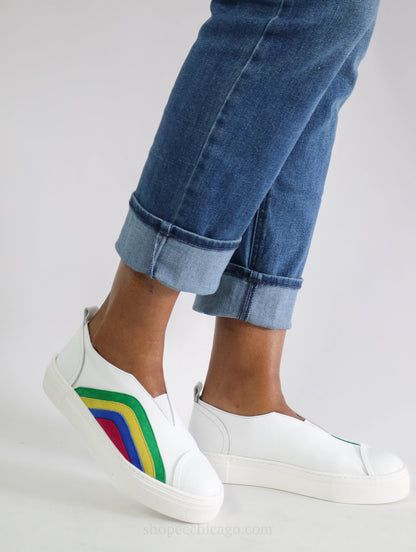 Luukaa Rainbow Sneaker - Essential Elements Chicago