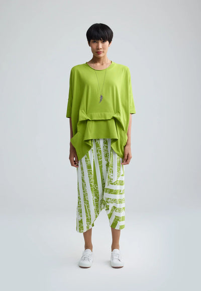Luukaa Solene Top, Lime - Essential Elements Chicago