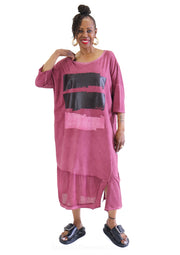 Luukaa Soul Dress Rose 2/3 | US size 8-12 Clothing - Dress by Luukaa | Essential Elements Chicago