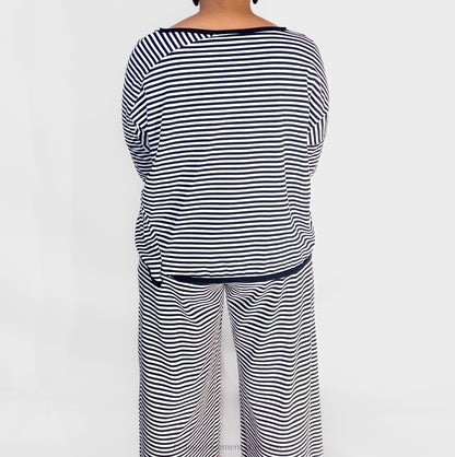 Luukaa Tessa Striped Top - Essential Elements Chicago