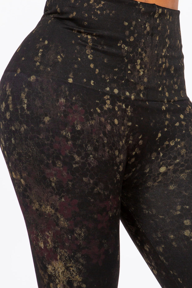 M. Rena Glimmer Blossoms Leggings - Essential Elements Chicago