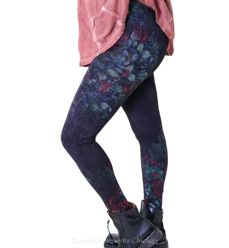 M. Rena Gothic Bouquet Baroque Legging - Essential Elements Chicago