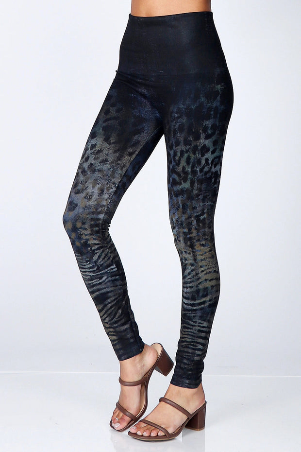 M. Rena Mixed Animal Print Legging - Essential Elements Chicago