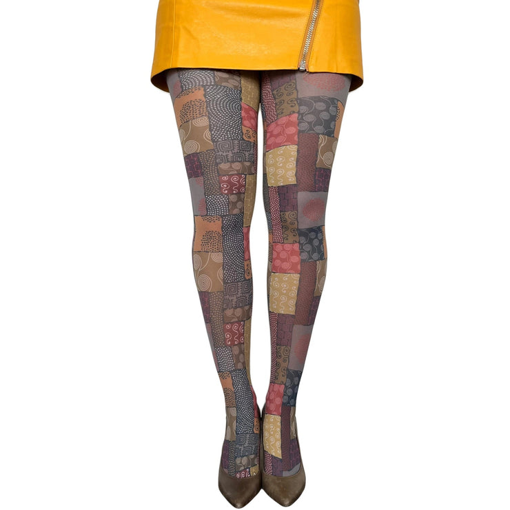 Malka Chic African Patchwork Tights - Essential Elements Chicago