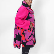 Mara Gibbucci Knee Length Flower Coat - Essential Elements Chicago