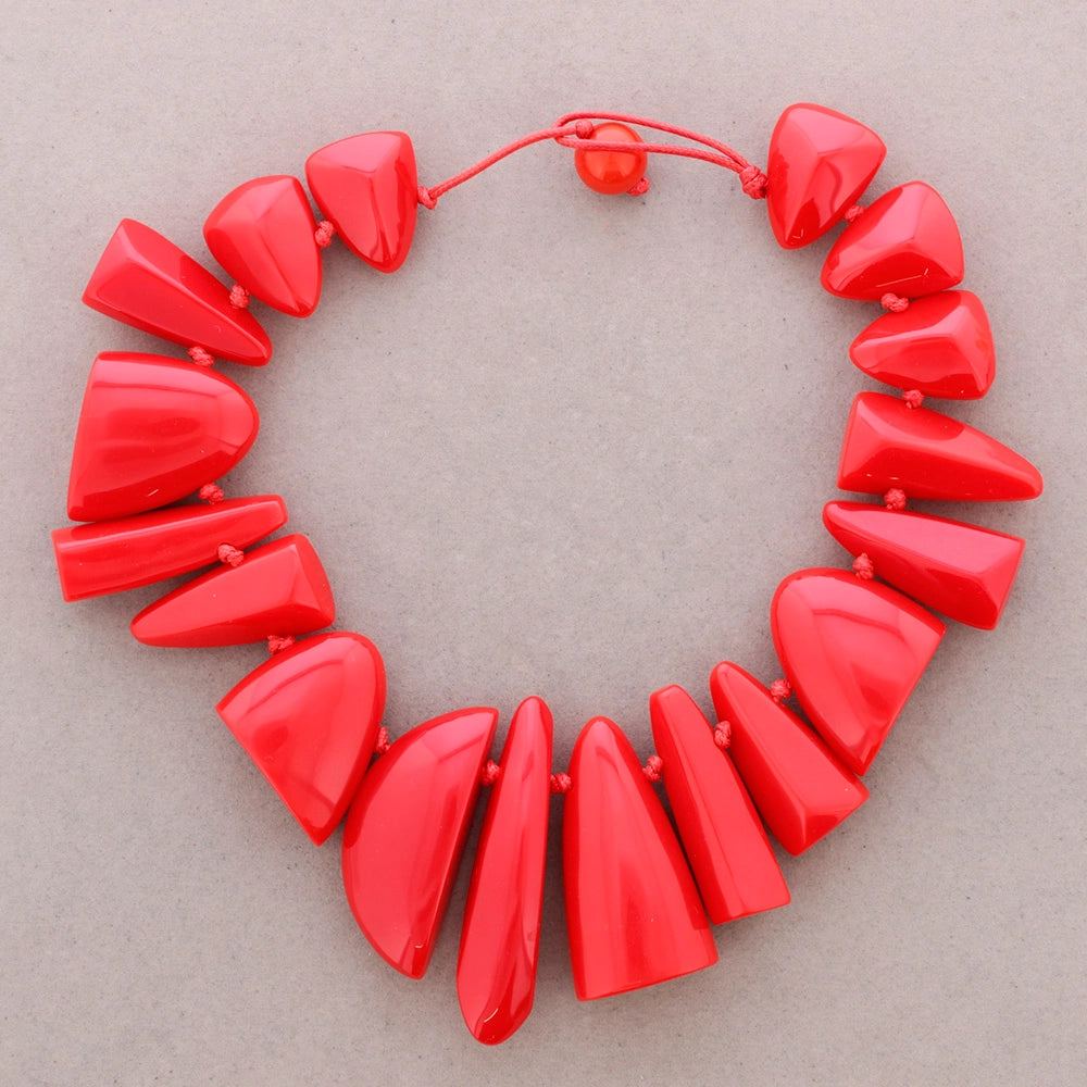 Mara Resin Beaded Necklace - Essential Elements Chicago