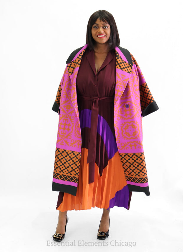 mat. Purple Overcoat - Essential Elements Chicago