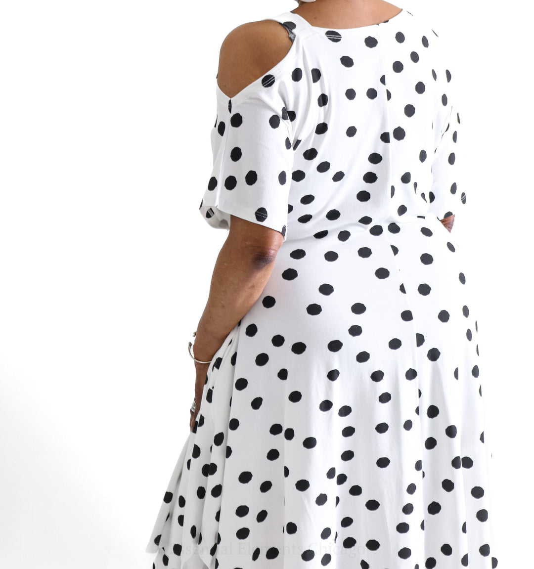 Everly polka dot dress best sale