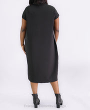 MiiN Leather Cowl Dress - Essential Elements Chicago