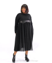 MiiN Tulle Sweater Dress - Essential Elements Chicago