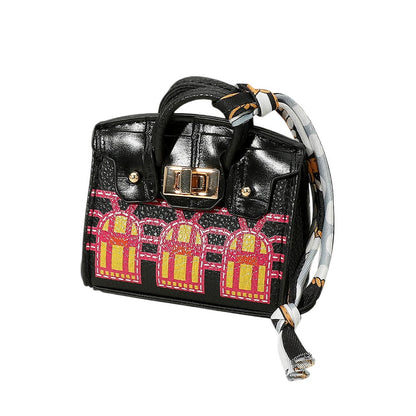 Mini-Tote Handbag Charm - Essential Elements Chicago