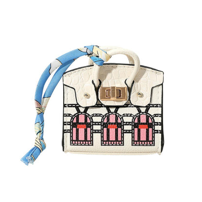 Mini-Tote Handbag Charm - Essential Elements Chicago